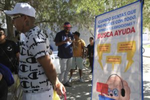 Suicidios en migrantes en el Festival de la Salud Emocional en Ciudad Juárez