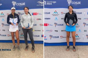 Valery Sumoya campeona en dobles y singles