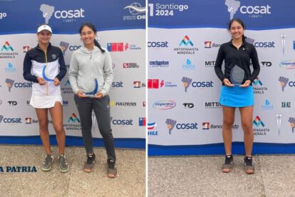 Valery Sumoya campeona en dobles y singles