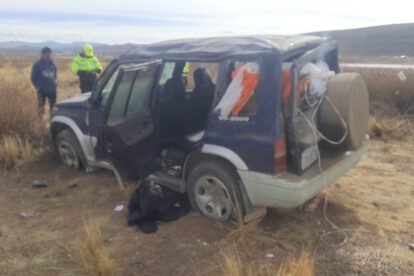Accidente de tránsito en Capachos