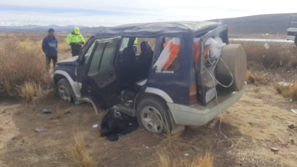 Accidente de tránsito en Capachos