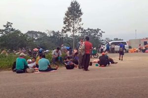 bloqueos en Cochabamba por crisis económica