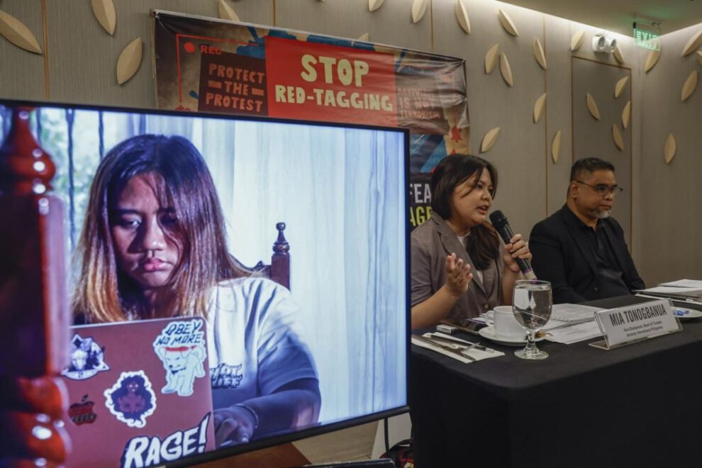 Acoso a activistas en Filipinas