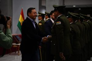 Cambio en el Alto Mando de la Policía por Luis Arce