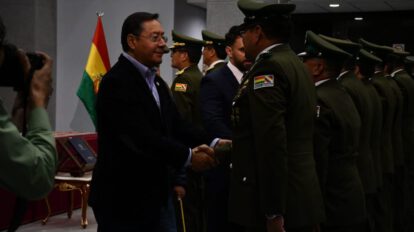 Cambio en el Alto Mando de la Policía por Luis Arce