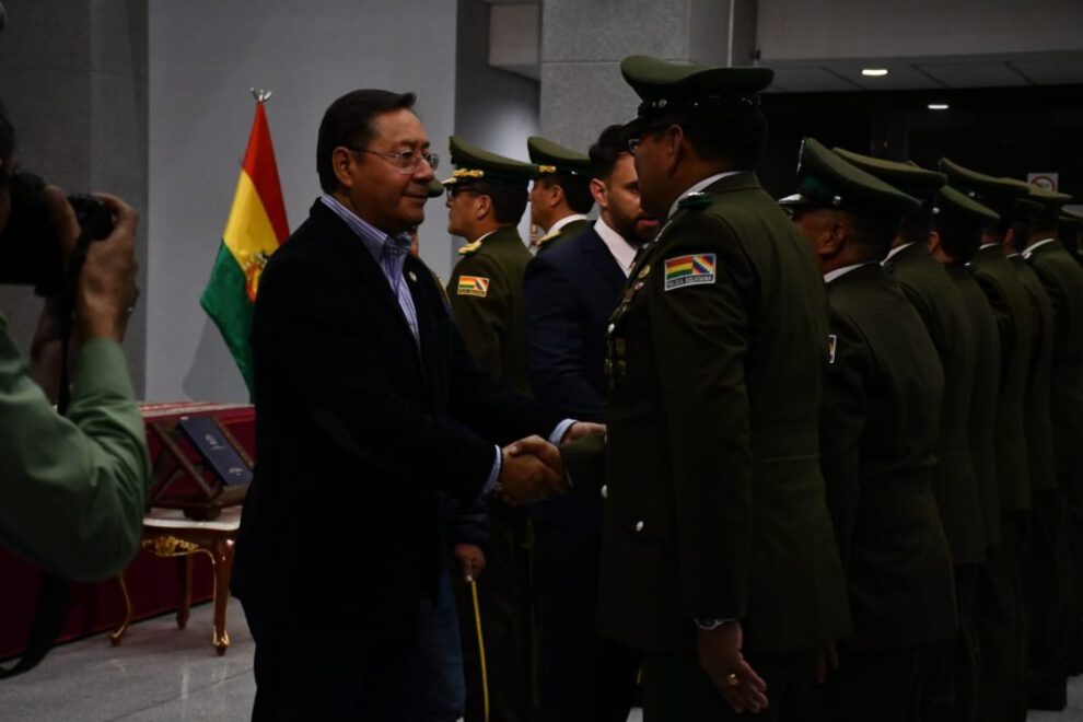 Cambio en el Alto Mando de la Policía por Luis Arce