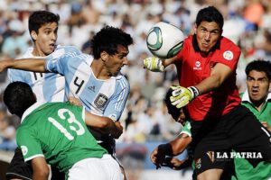 Empate monumental Bolivia Argentina en eliminatorias