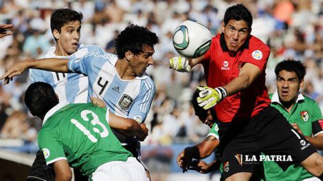 Empate monumental Bolivia Argentina en eliminatorias