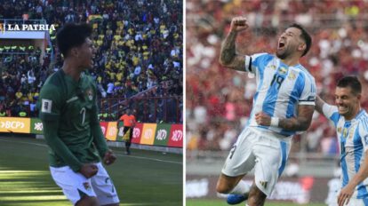 Eliminatorias Sudamericanas entre Argentina y Bolivia
