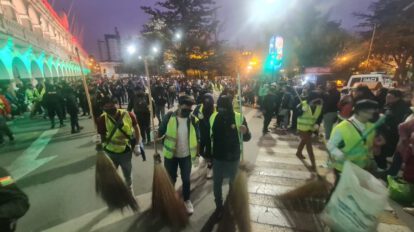 Entrada Universitaria con 170 arrestados por infringir la Ley Seca
