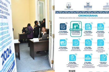 Elecciones judiciales en Bolivia