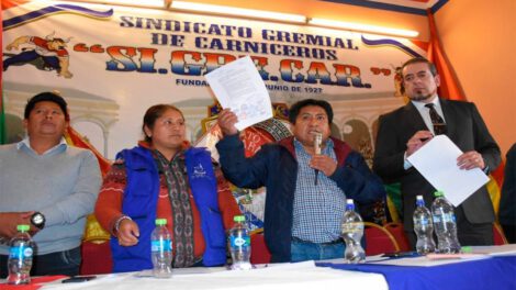 paro de carniceros en La Paz por aumento de precios