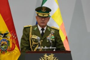 Augusto Juan Russo Sandoval, nuevo comandante general de la Policía Boliviana