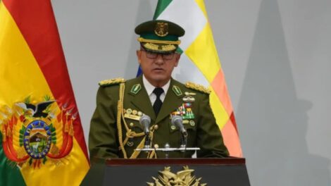 Augusto Juan Russo Sandoval, nuevo comandante general de la Policía Boliviana
