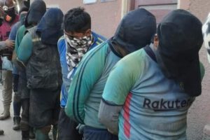 Robo de mineral en Huanuni por guardias de seguridad