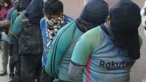 Robo de mineral en Huanuni por guardias de seguridad
