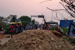 Bloqueos en defensa de Evo Morales