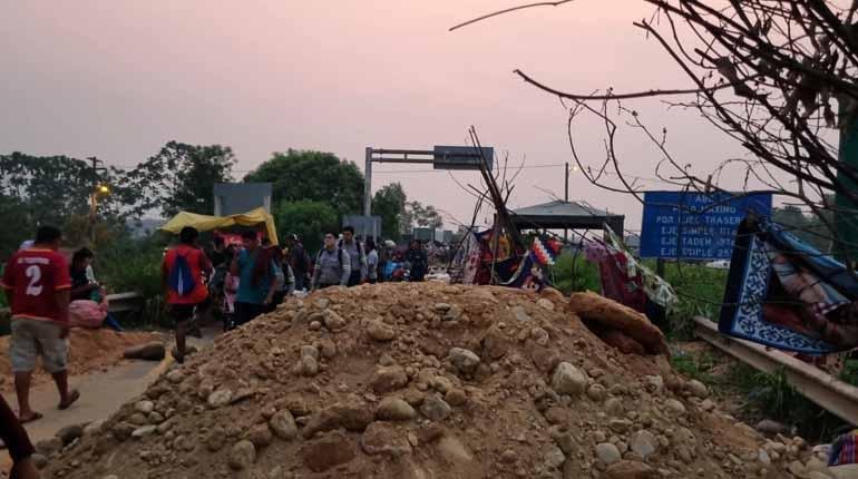 Bloqueos en defensa de Evo Morales