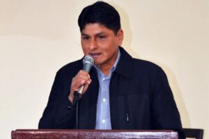 Viceministro de Coca Mateo Mamani Quispe