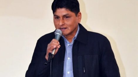 Viceministro de Coca Mateo Mamani Quispe