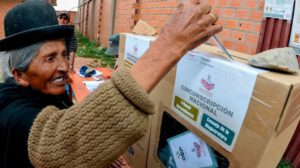 Pobladores participaron en las elecciones judiciales