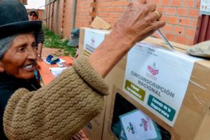 Pobladores participaron en las elecciones judiciales