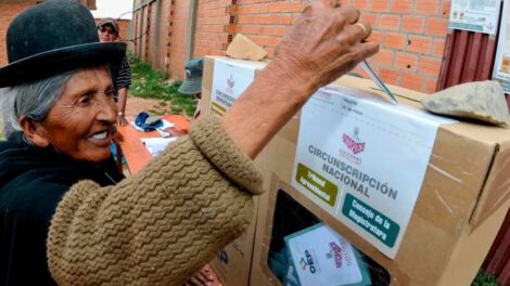 Pobladores participaron en las elecciones judiciales