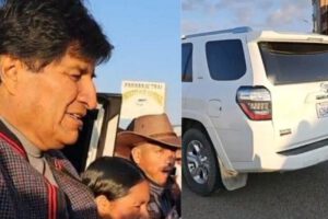 Corrupción vagoneta Evo Morales
