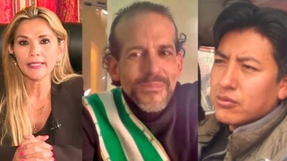 Traslado de Camacho, Pumari y Áñez para el juicio del caso Golpe de Estado I