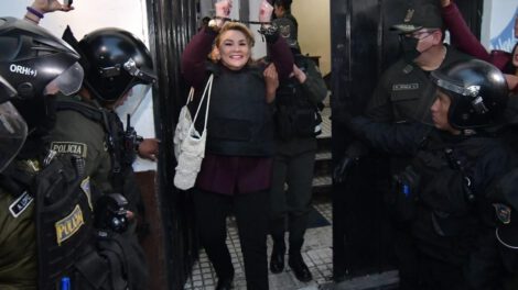 Juicio Golpe de Estado I de Jeanine Áñez en La Paz