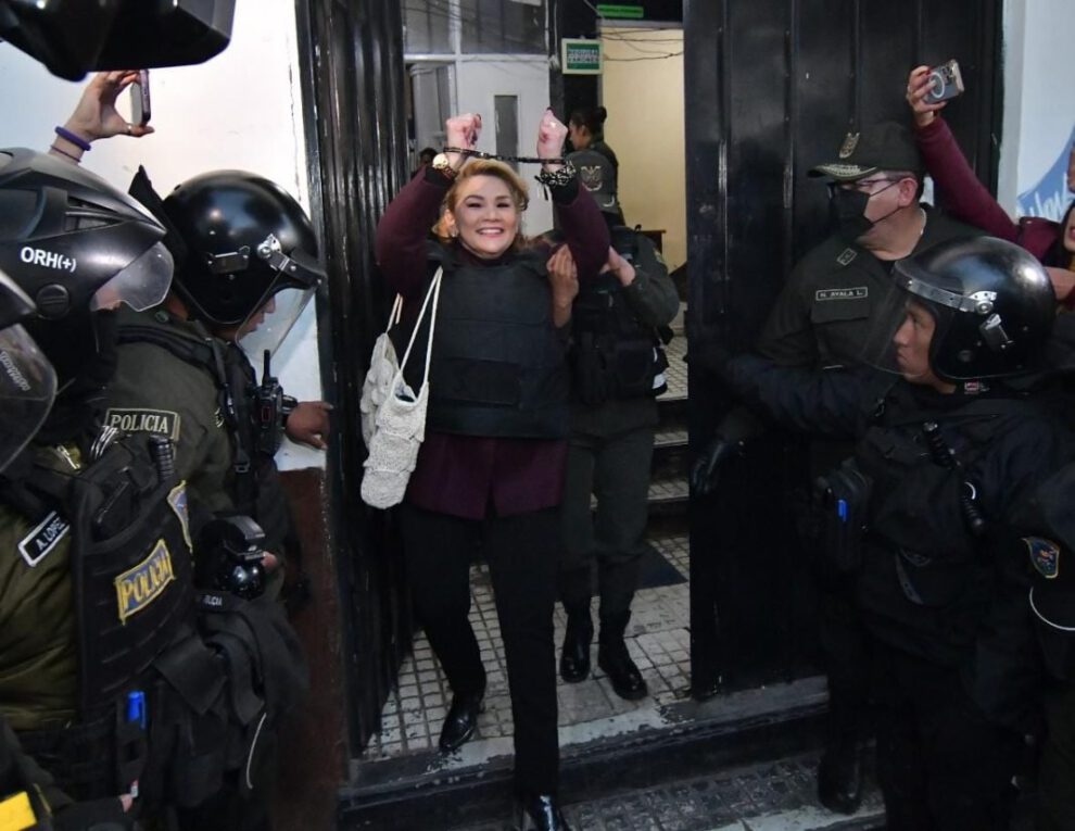 Juicio Golpe I de Jeanine Áñez en La Paz