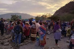 Movilizaciones evistas en Cochabamba