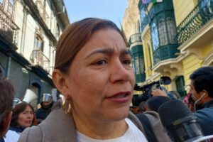 bloqueo policial en juicio por Golpe de Estado I