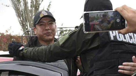 Marco Antonio Pumari en el penal de San Pedro