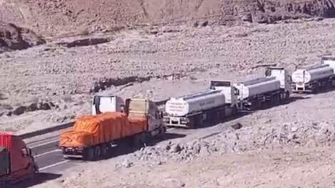 Bloqueo en Chile afecta a más de 400 camiones bolivianos