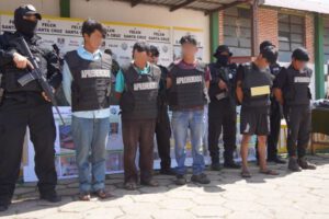 Aprehensión de cinco personas por destrozos en los Valles cruceños