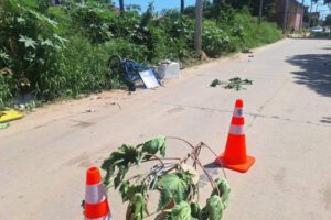 Accidente de vendedor de helados en Santa Cruz