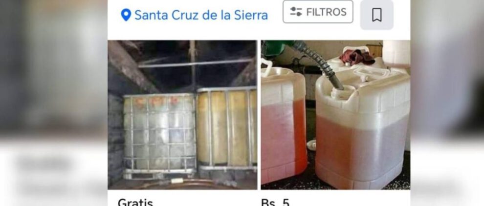 Estafas con ventas de combustible en redes sociales