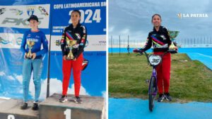Thiare Urrelo campeona BMX en la categoría 17-24 años