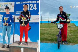 Thiare Urrelo campeona BMX en la categoría 17-24 años