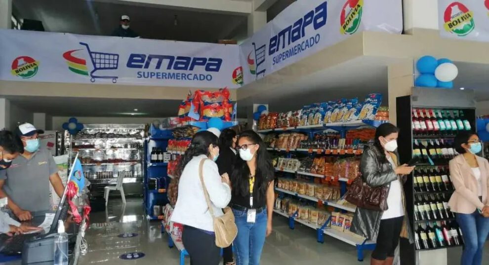 Emapa puentes aéreos para asegurar el suministro de alimentos a La Paz