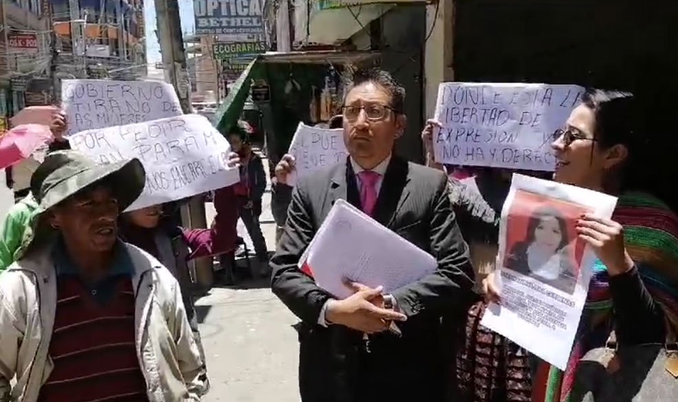 Prisión preventiva evistas acusados de intentar bloquear carretera