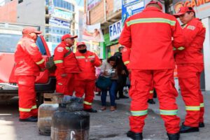 Explosión de garrafa en instituto gastronómico en El Alto