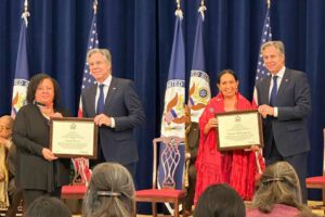 Premio Global Anti-Racism Champions a Tomasa Yarhui