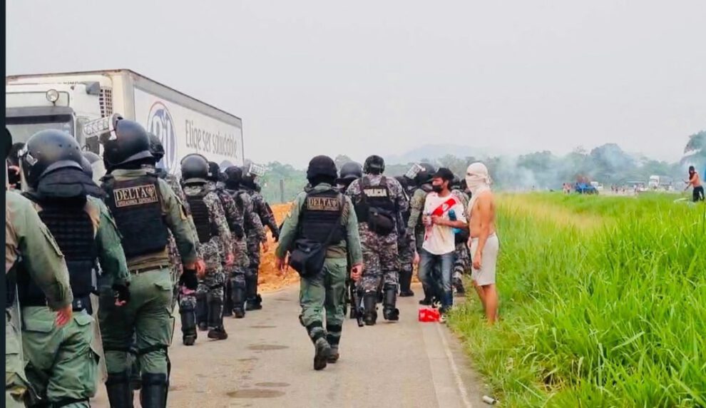Enfrentamientos en Bulo Bulo por desbloqueo de carretera