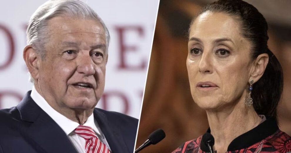 Claudia Sheinbaum y Andrés Manuel López Obrador en el contexto político de México