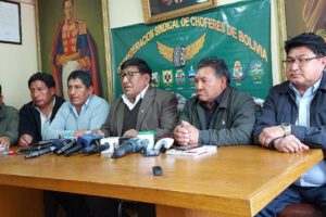 Protesta por falta de combustible en Bolivia