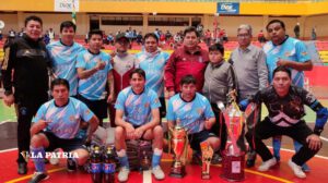 Salud Pública campeón futsal