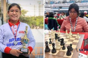 Iris Mollo, única representante boliviana en el Mundial de Ajedrez 2024