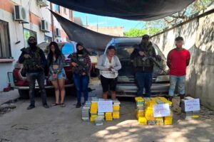 149 kilos de cocaína incautados en Tarija